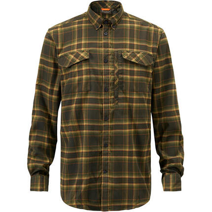 Pinewood Abisko Hiking Flannel Shirt Herren (Mossgreen) Größe L