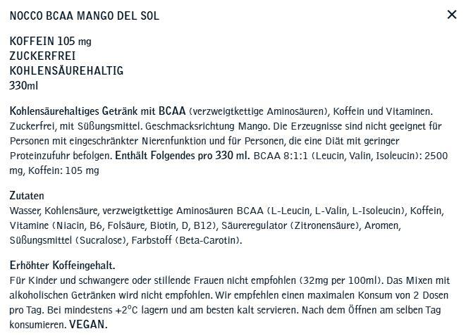 Nocco BCAA+ 2/2