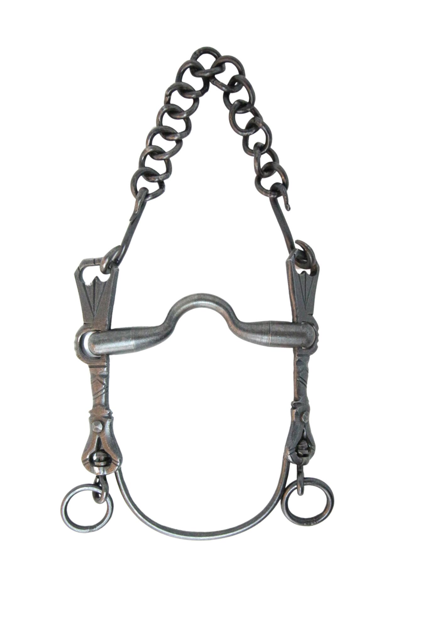 Bocado vaquero fragua Fijo | Asa caldera  | K (5 cm / 10 cm) 5/6
