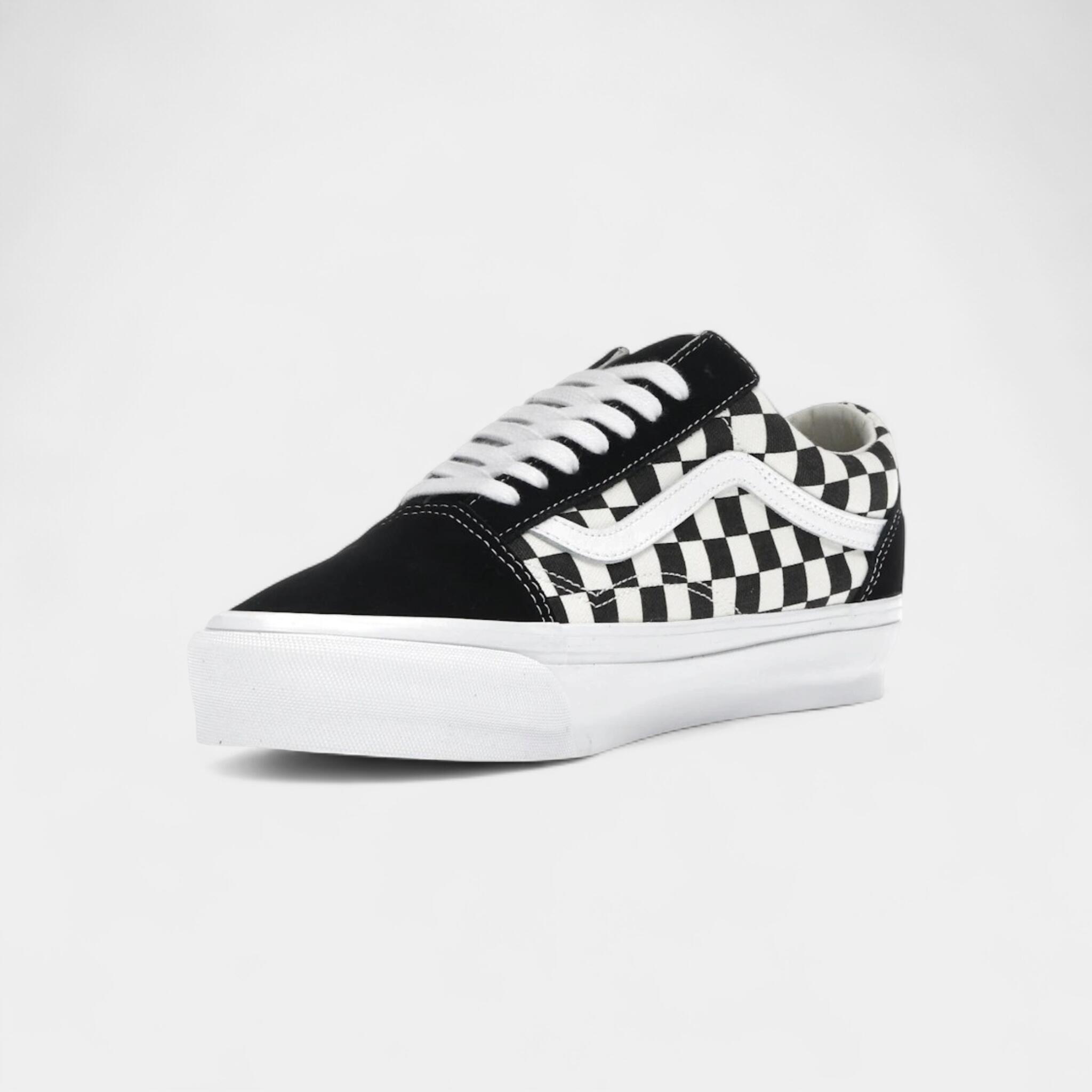 Vans Old Skool 36 LX Checkerboard White Black 3/5