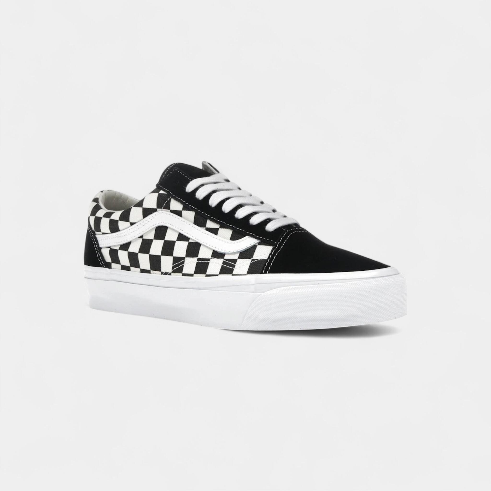Vans Old Skool 36 LX Checkerboard White Black 2/5