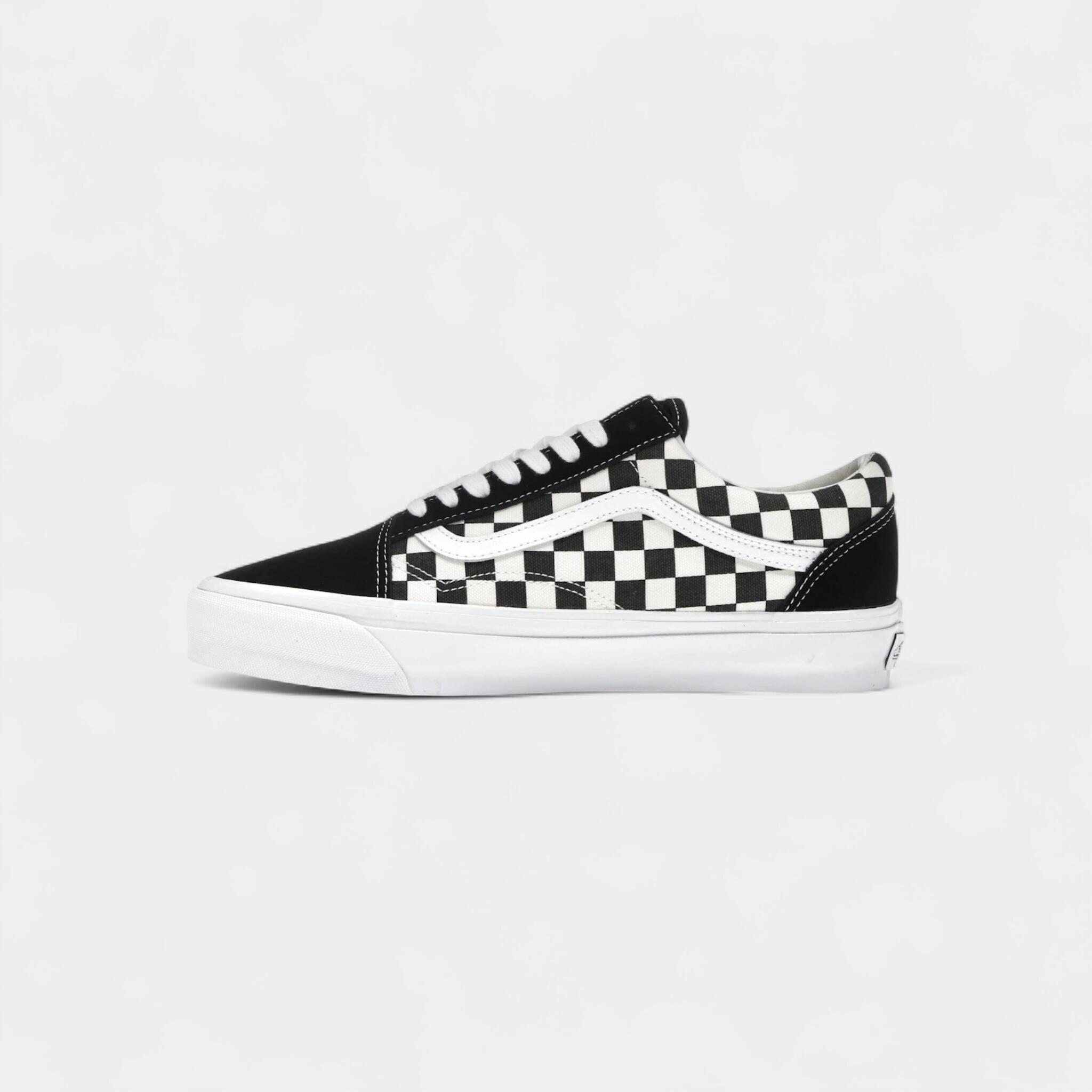 Vans Old Skool 36 LX Checkerboard White Black 4/5