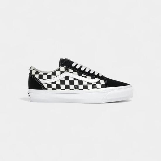Vans Old Skool 36 LX Checkerboard White Black