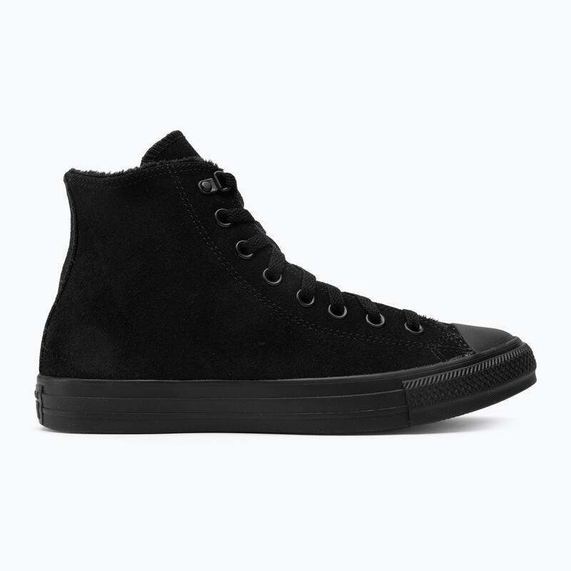 Tenisi Converse Chuck Taylor All Star Hi din piele întoarsă cu blană artificială
