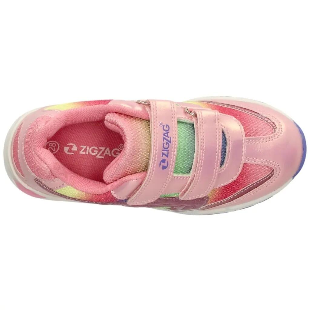 Baskets bébé fille Zigzag Roseau 5/7