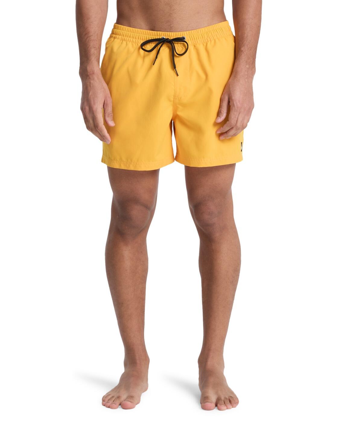 Short de bain EVERYDAY SOLID VOLLEY 15" Orange Homme 2/4