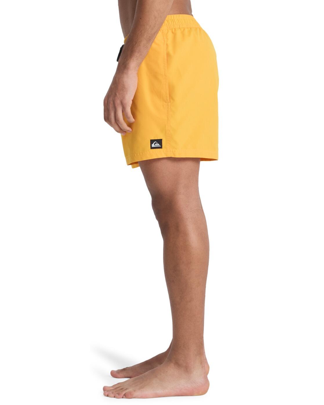 Short de bain EVERYDAY SOLID VOLLEY 15" Orange Homme 4/4