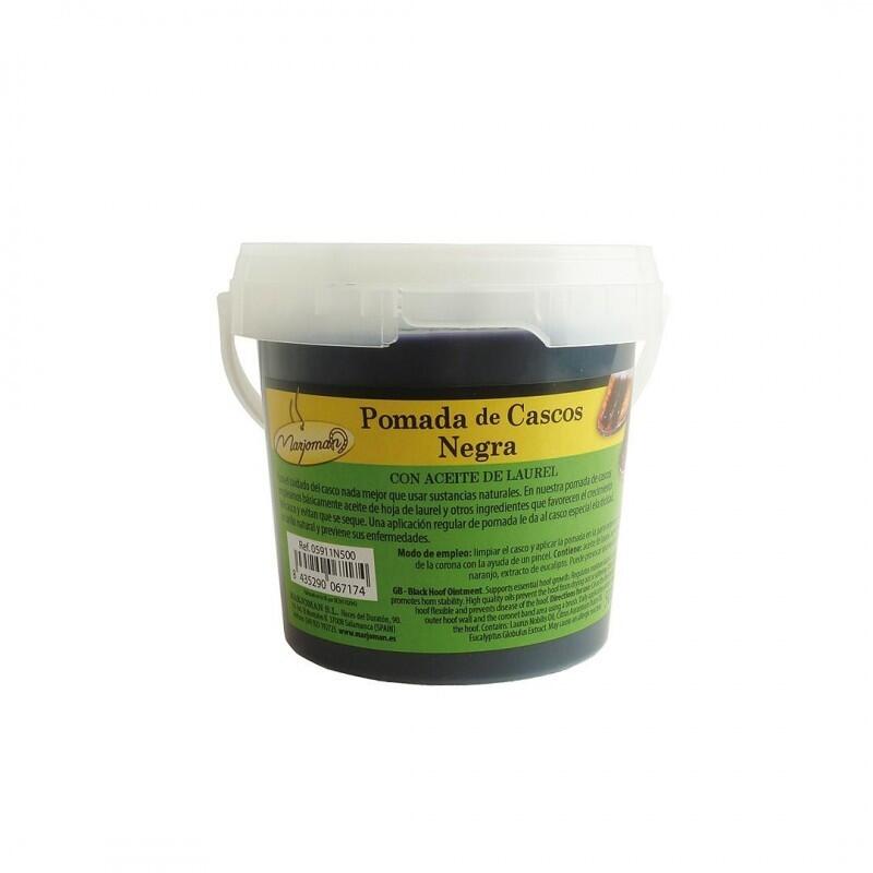 Pomada para cascos negra Marjoman | 500 | Equitación 1/4