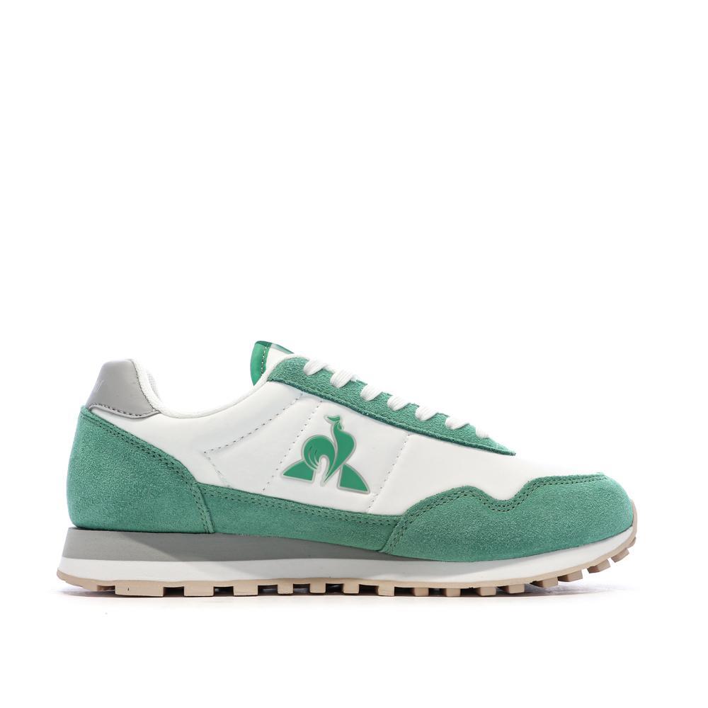 Zapatillas Le Coq Sportif Astra_2 W Optical Blancas/Verdes para Mujer 2/7