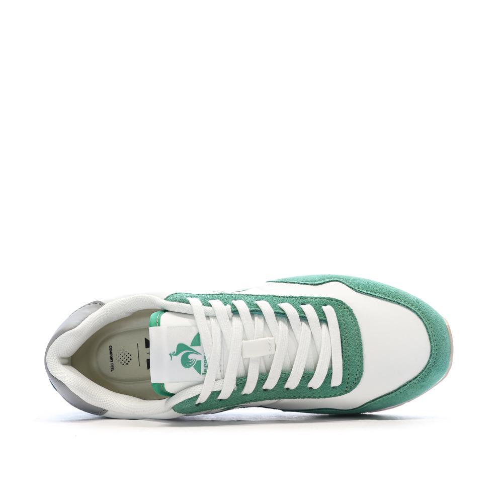 Zapatillas Le Coq Sportif Astra_2 W Optical Blancas/Verdes para Mujer 5/7