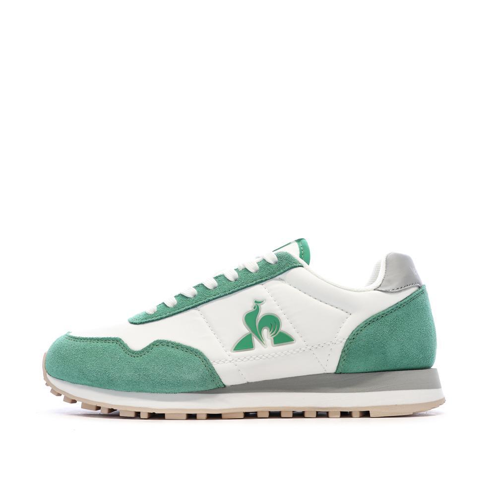 Le Coq Sportif Women's Astra_2 W Optical White/Green Trainers