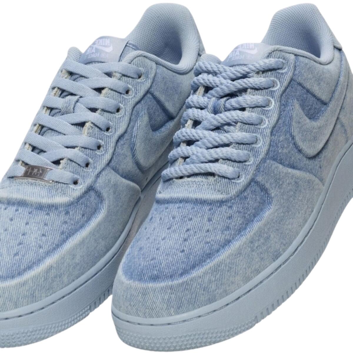 Chaussures  Air Force 1 Low Ja Morant Denim Light Armory Blue 4/5