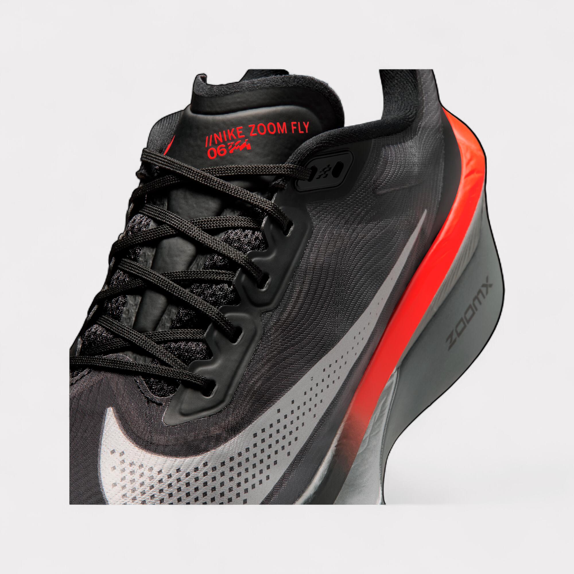 Nike Zoom Fly 6 - Black Silver Crimson 7/7