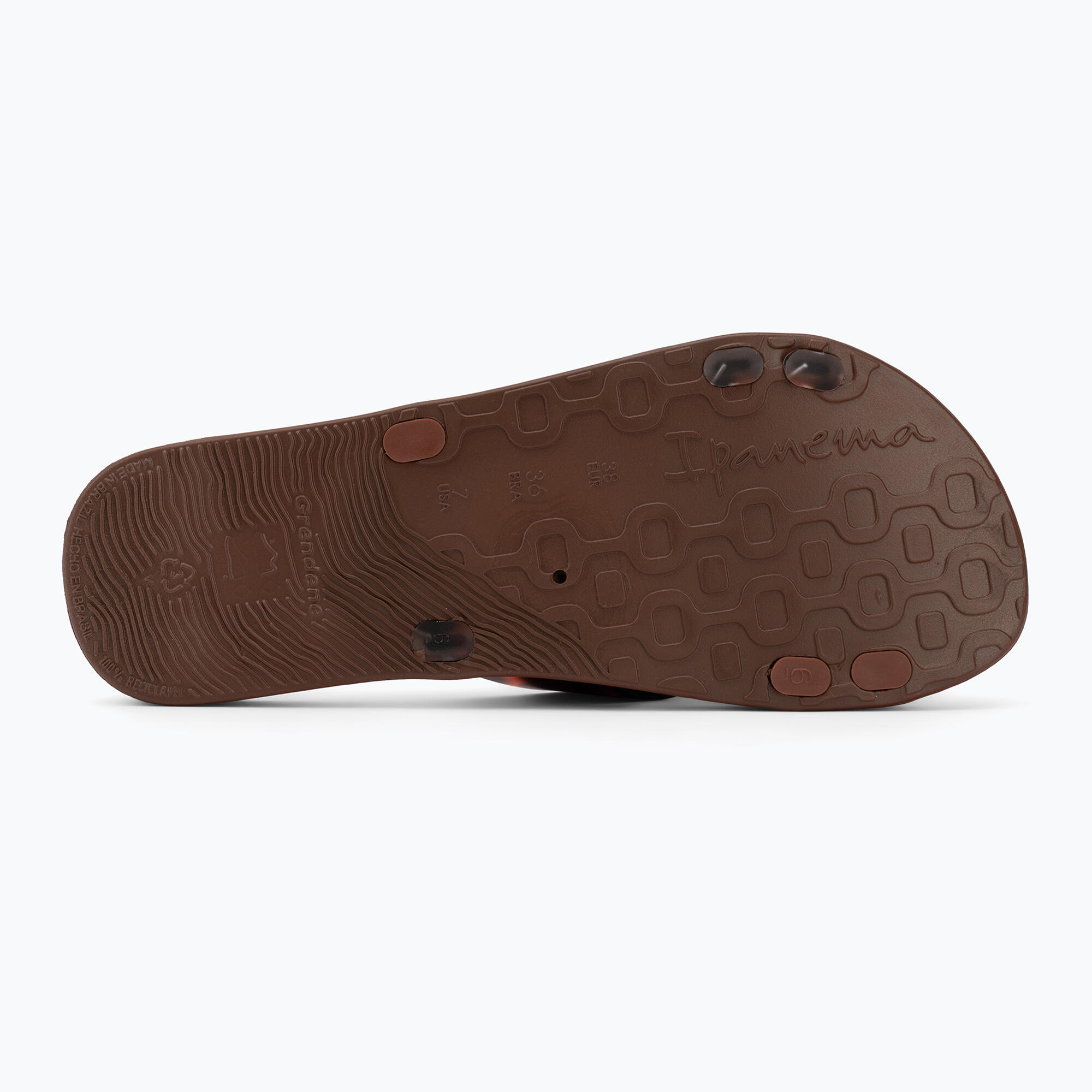 Sense Slippers Dames synthetische slippers Brown 4/7