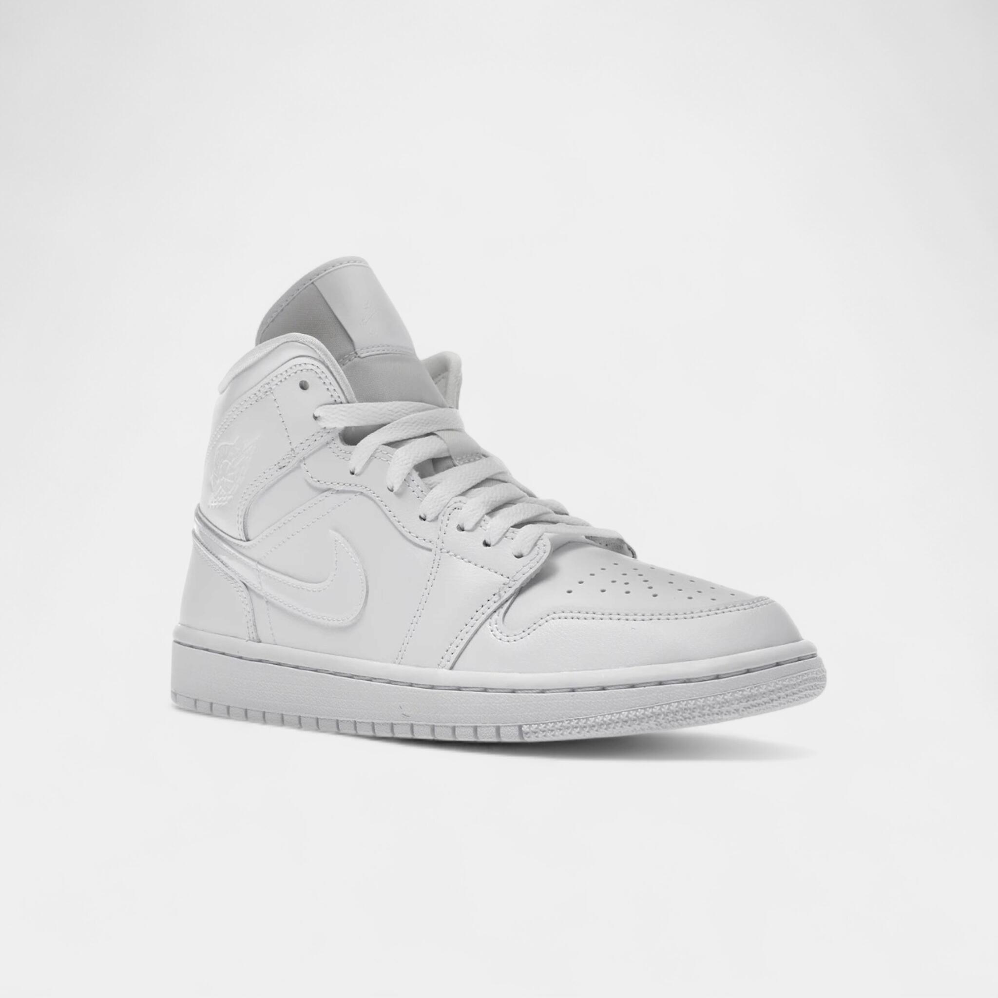 Air Jordan Mid Triple White (2022) (Women's) 2/4