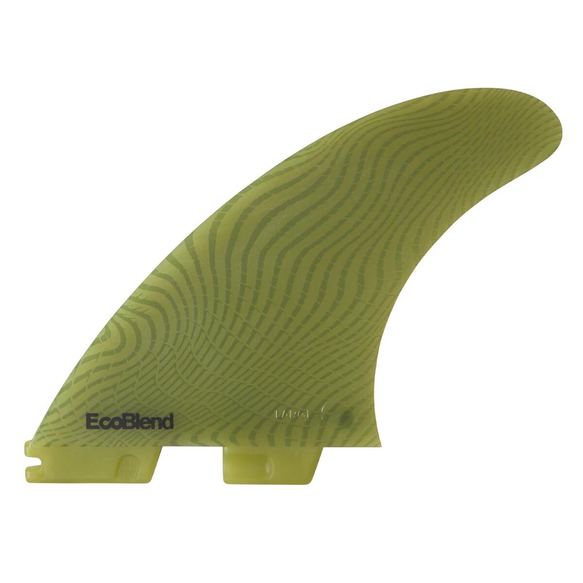 FCS II - Essential Series - ailerons Carver Thruster Eco Blend - Vert M 2/3