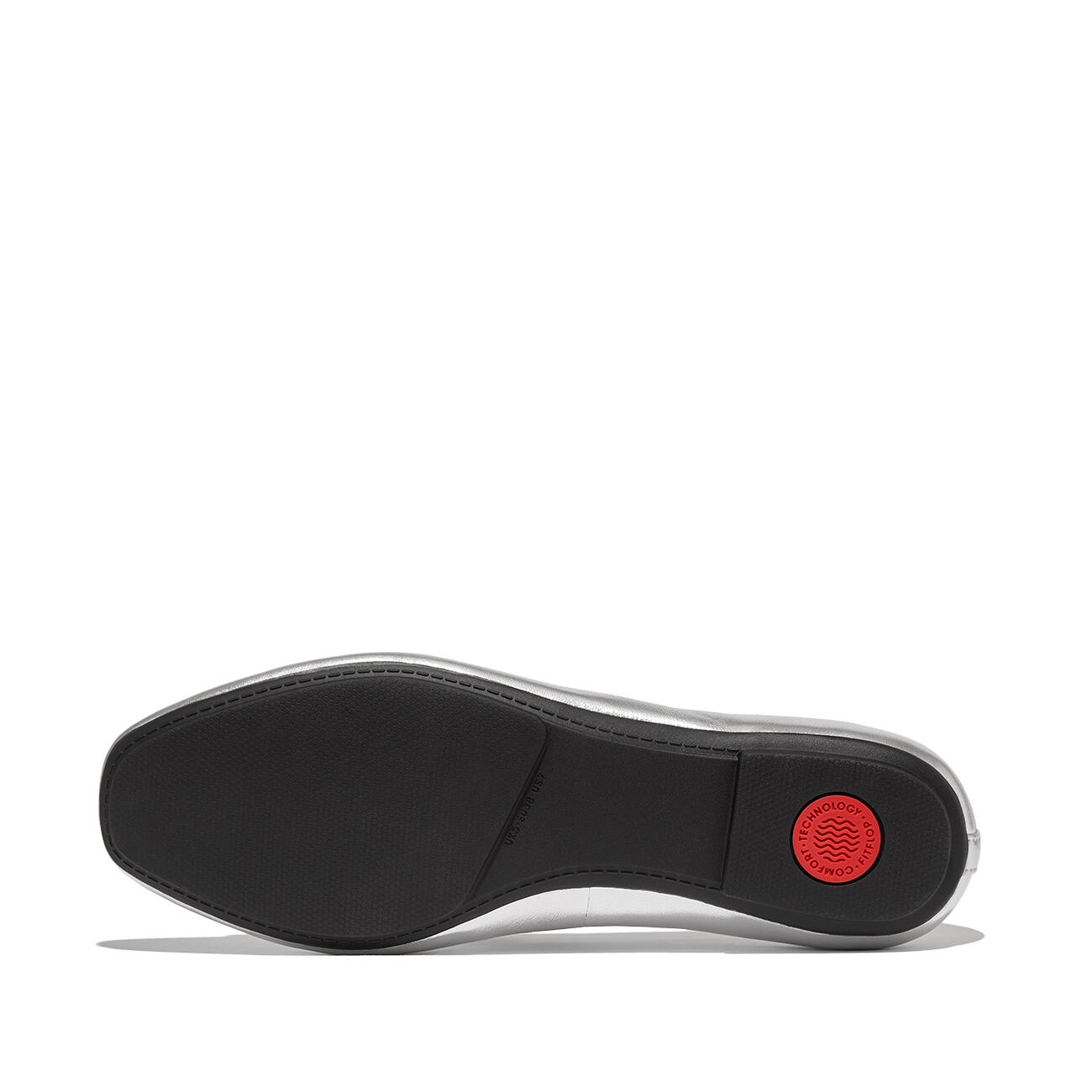 FITFLOP FitFlop zilvere ballerina  ZILVER 36 4/7