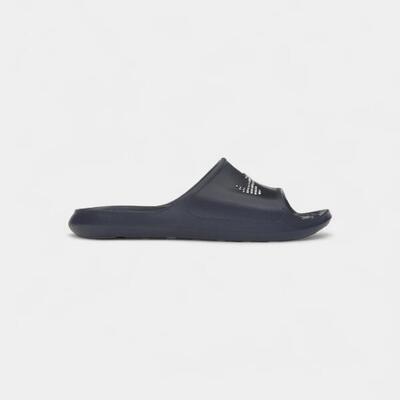 Nike victori one shower slide polka dot swoosh midnight navy