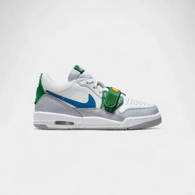 Jordan legacy 312 low white pine industrial blue (gs)