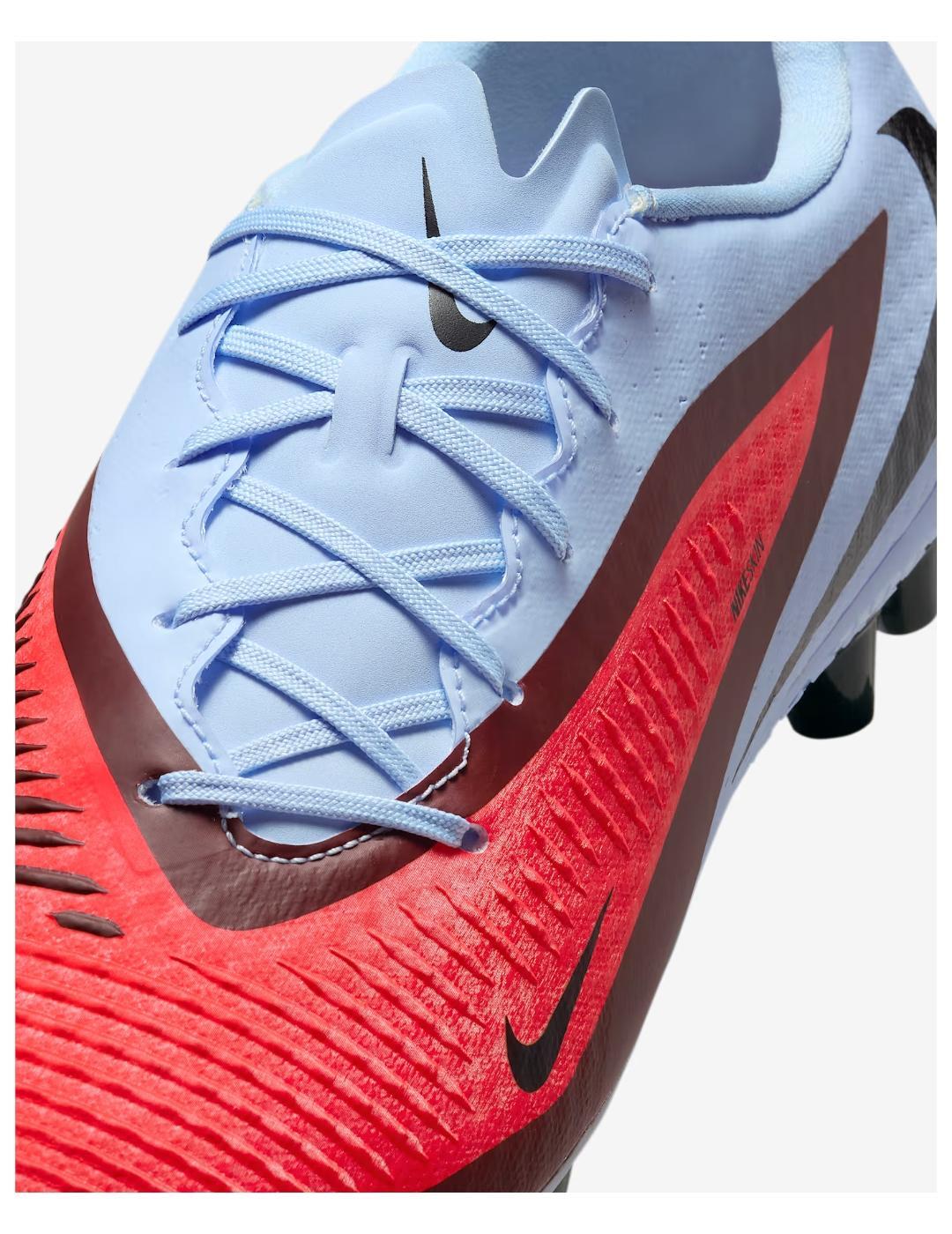 Chaussures de football à crampons pour homme Nike Phantom 6 basse acad ag bleu. 5/6