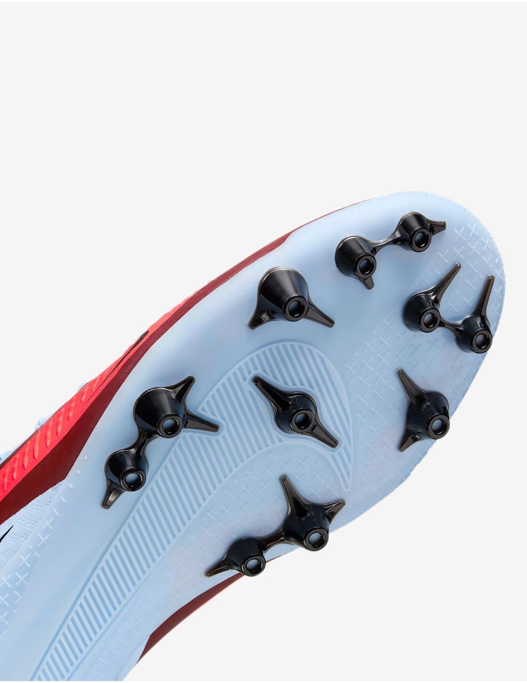 Chaussures de football à crampons pour homme Nike Phantom 6 basse acad ag bleu. 4/6
