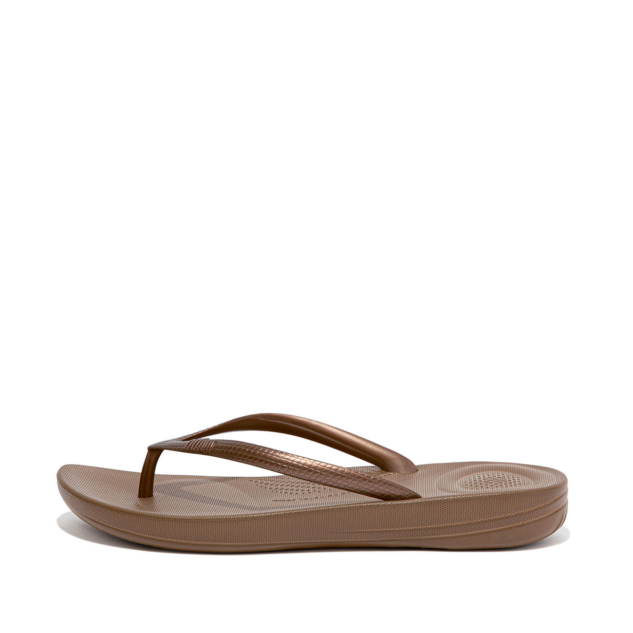 FITFLOP FitFlop Iqushion Ergonomic Flip-Flops TPU  BRONS 40 3/7