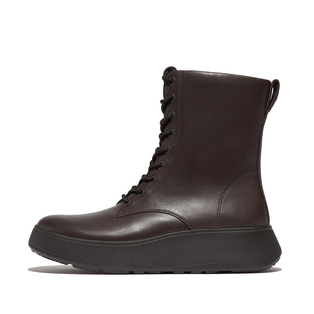Bottines FitFlop F-MODE en Cuir avec Lacets 3/7