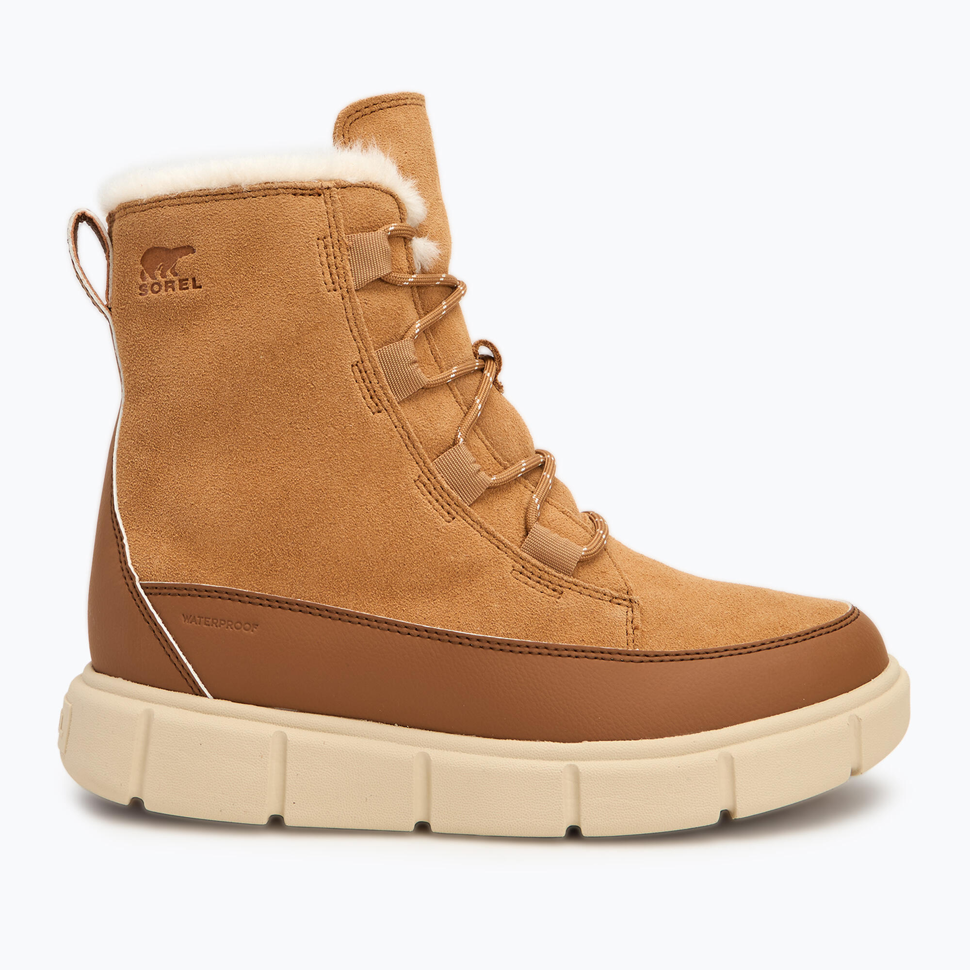Bottes d'hiver pour enfants Sorel Youth Sorel Explorer III à lacets 2/7