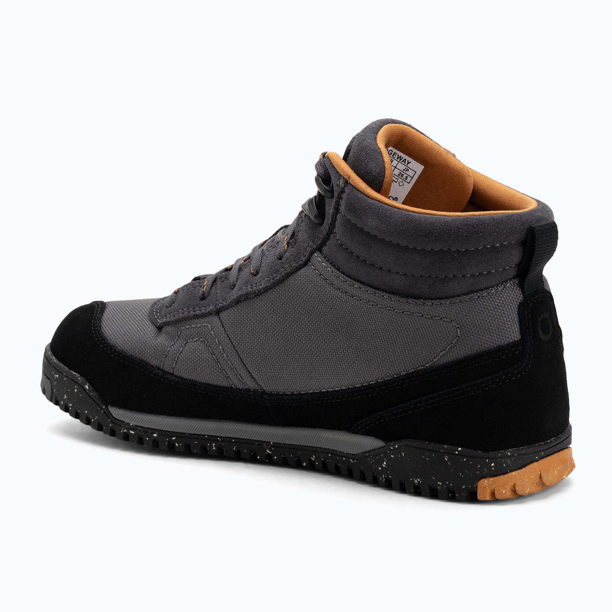 Chaussures barefoot pour hommes Xero Shoes Ridgeway noir/asphalte 3/7