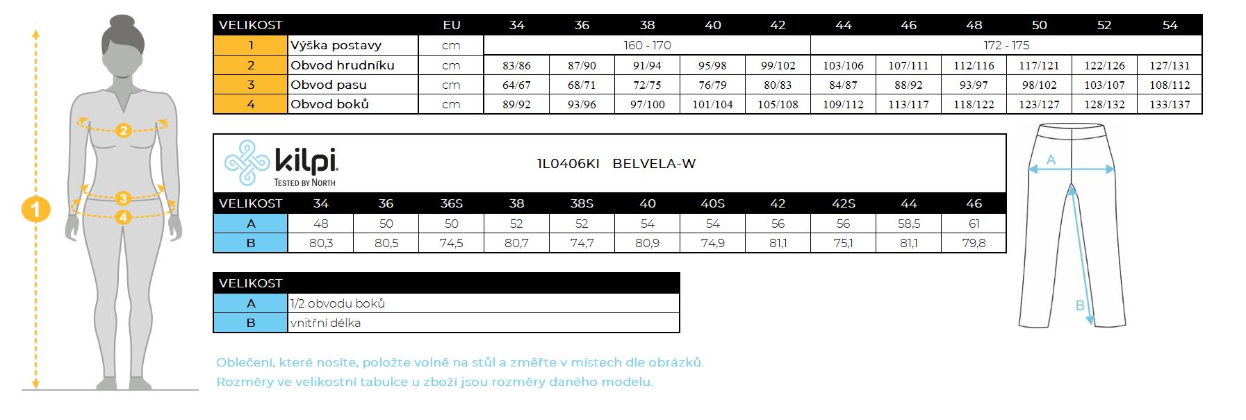 Pantaloni outdoor da donna Kilpi BELVELA-W 6/6