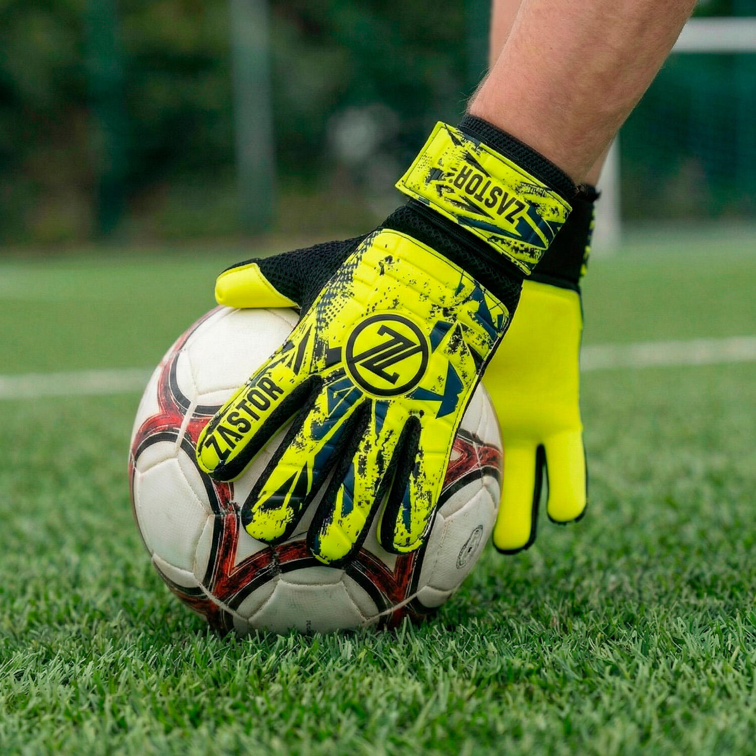 Guantes Portero Zastor Rinox Yellow/Black 2/5