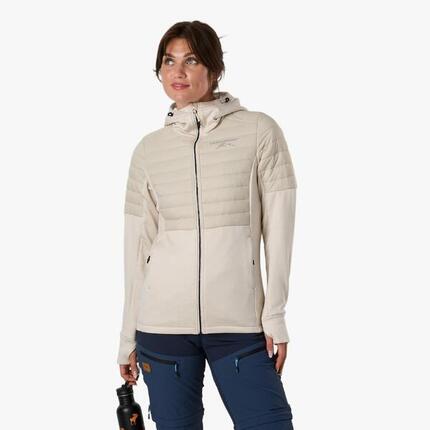 Veste de randonnée femme extérieure déperlante respirante Lofoten Hybrid II