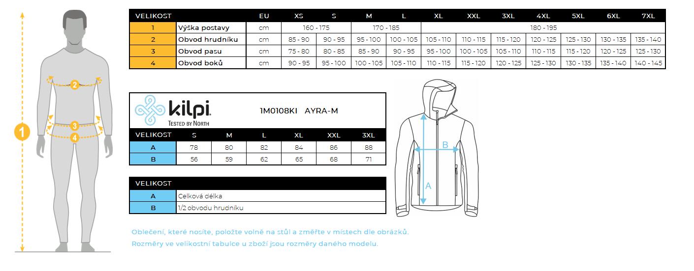 Cappotto outdoor da uomo Kilpi AYRA-M 7/7