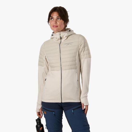 Veste de randonnée femme extérieure déperlante respirante Lofoten Hybrid II