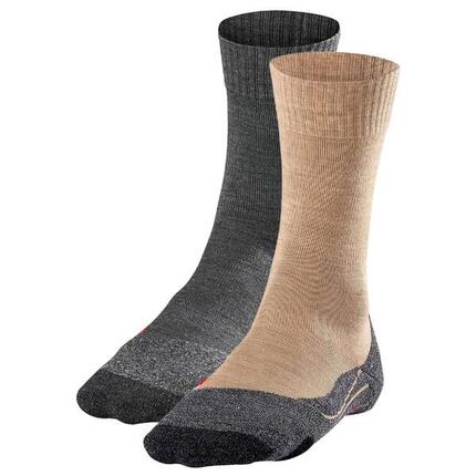 Socken Damen 2er Pack Bequem sitzend-FALKE TK2 Women