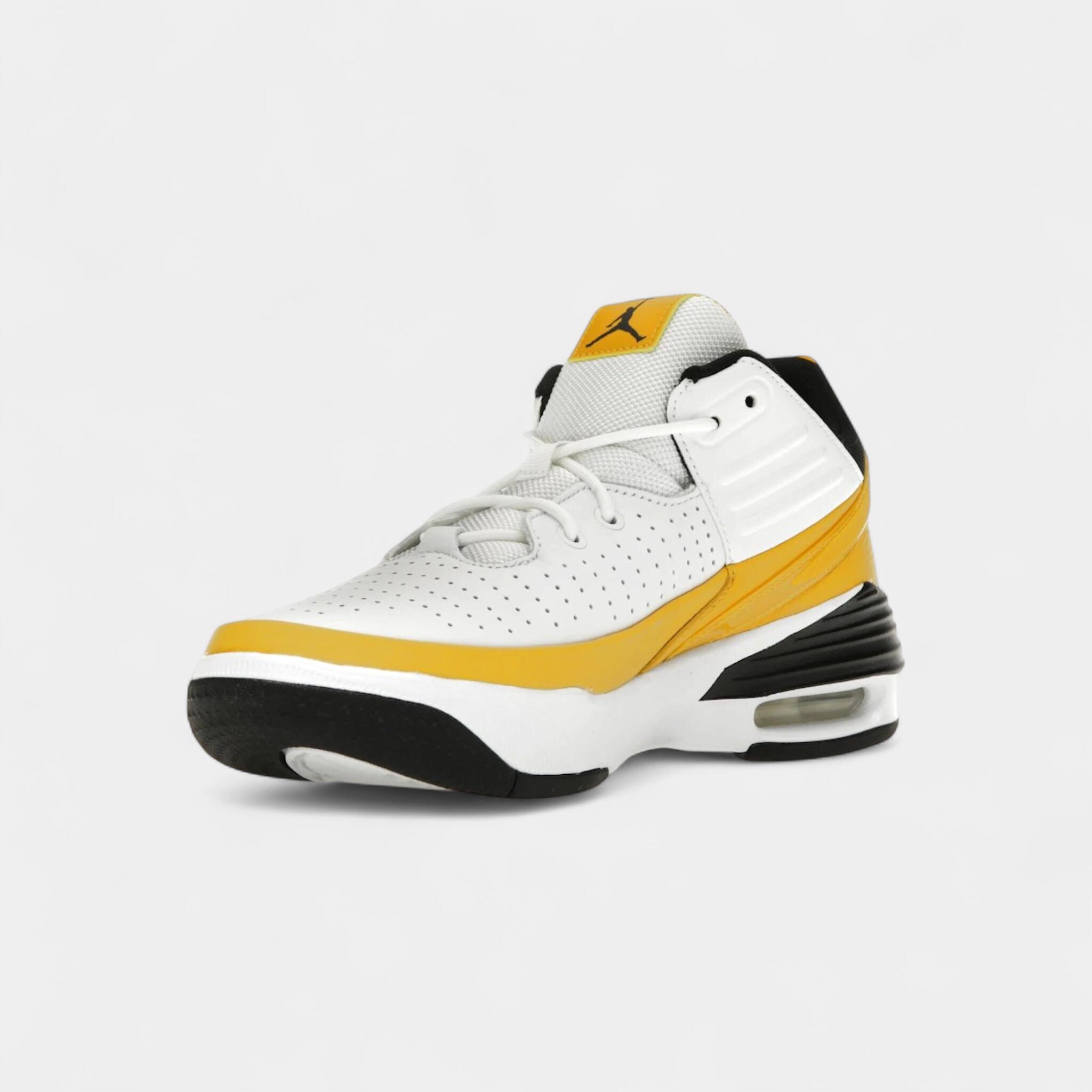 Jordan Max Aura 5 White Yellow Ochre 3/5