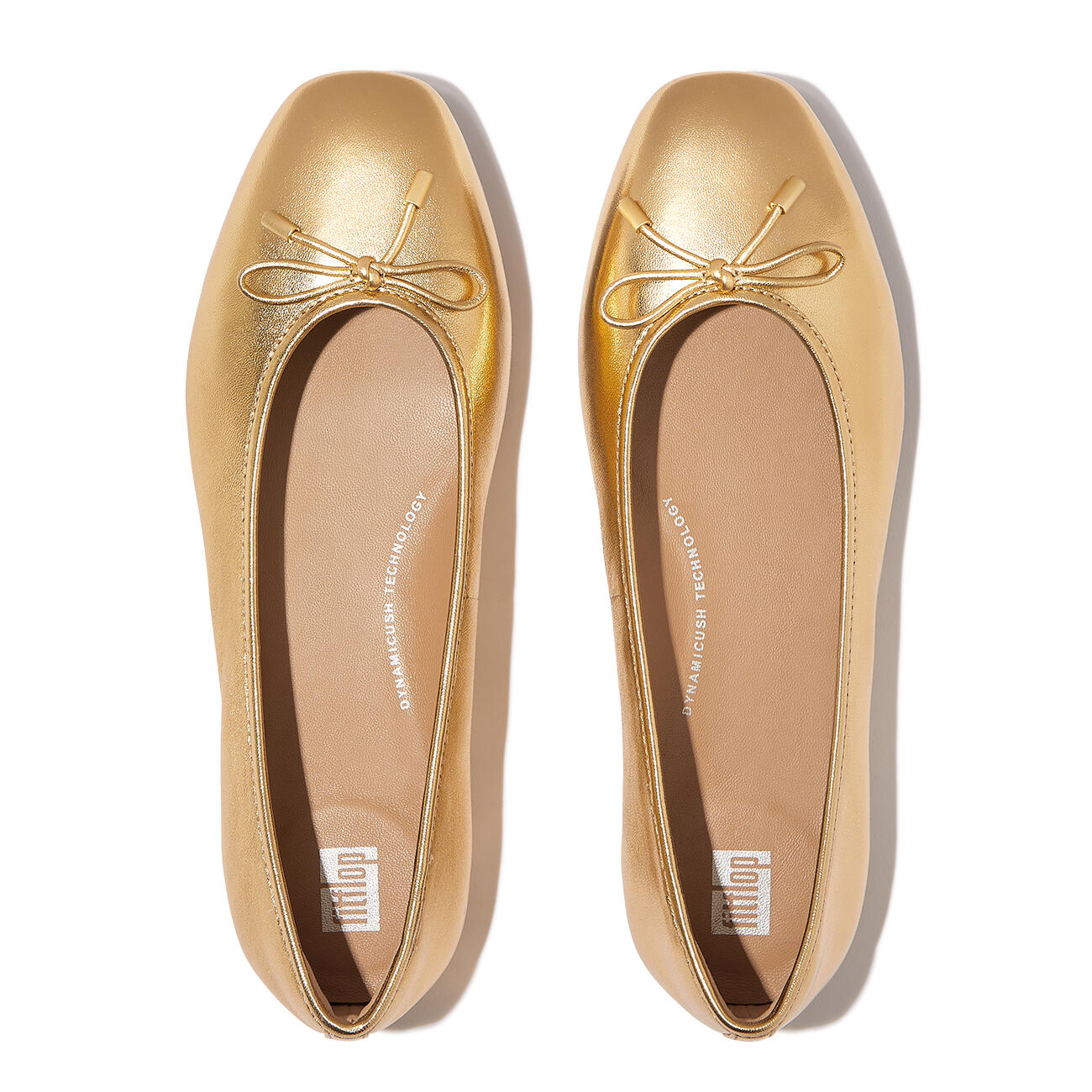 FITFLOP FitFlop Delicato Ballerina (Metallic)  OUD GOUD 36 5/7