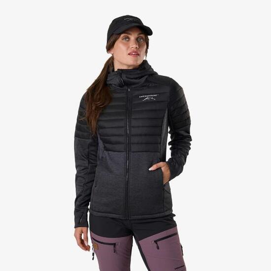 Outdoor Jas Wandelen Vrouw Lofoten Geïsoleerd