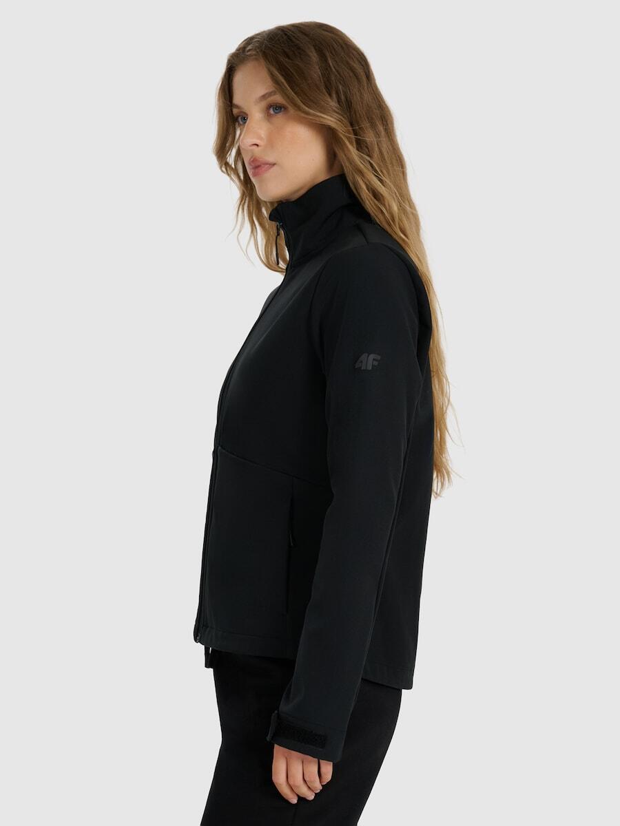 Kurtka softshell wiatroodporna membrana 5000 damska 4F 4FWAW25TSOFF394 5/7