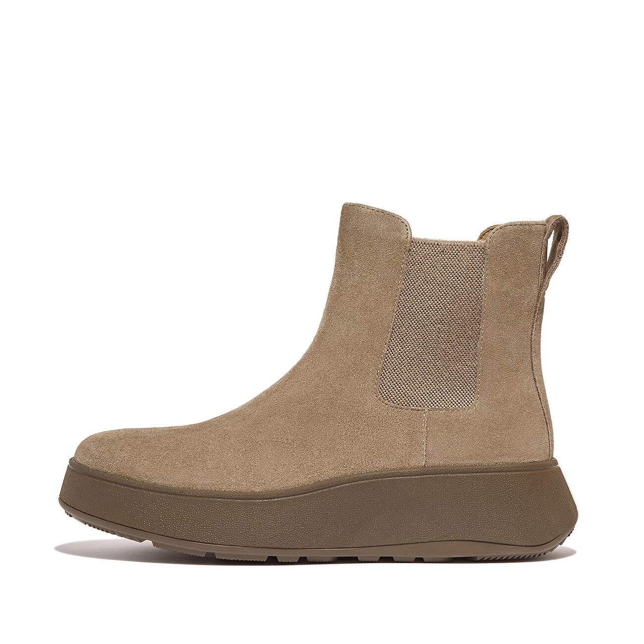 Bottes Chelsea élastiques en daim F-Mode 3/7