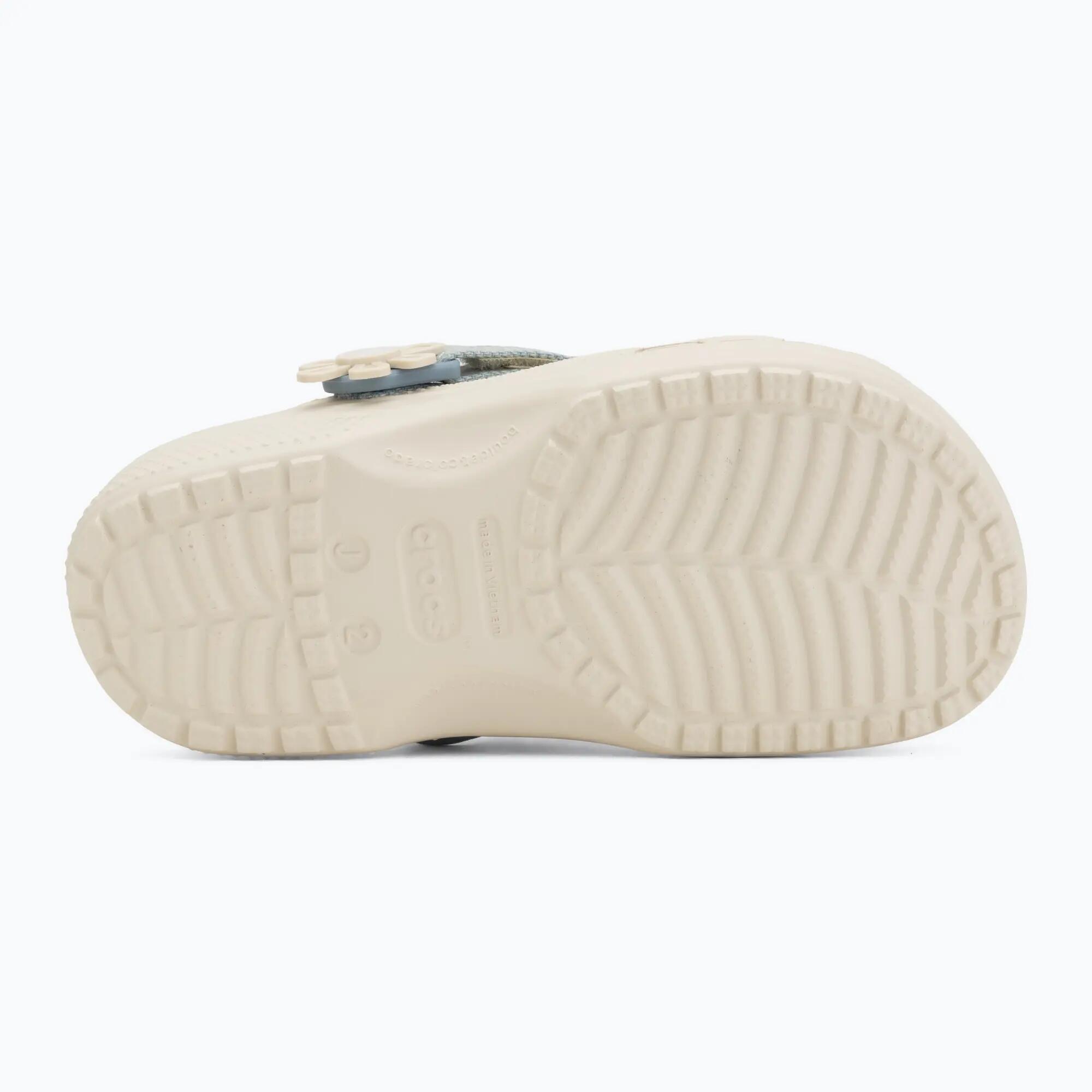 Klapki dziecięce Crocs Classic Denim Flower Adjutment Backstrap 5/7