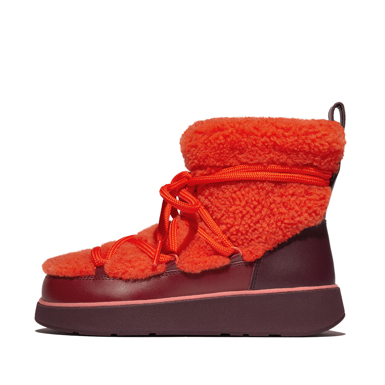 Bottines à lacets en cuir bouclé FitFlop Gen-FF X Roksanda 3/7