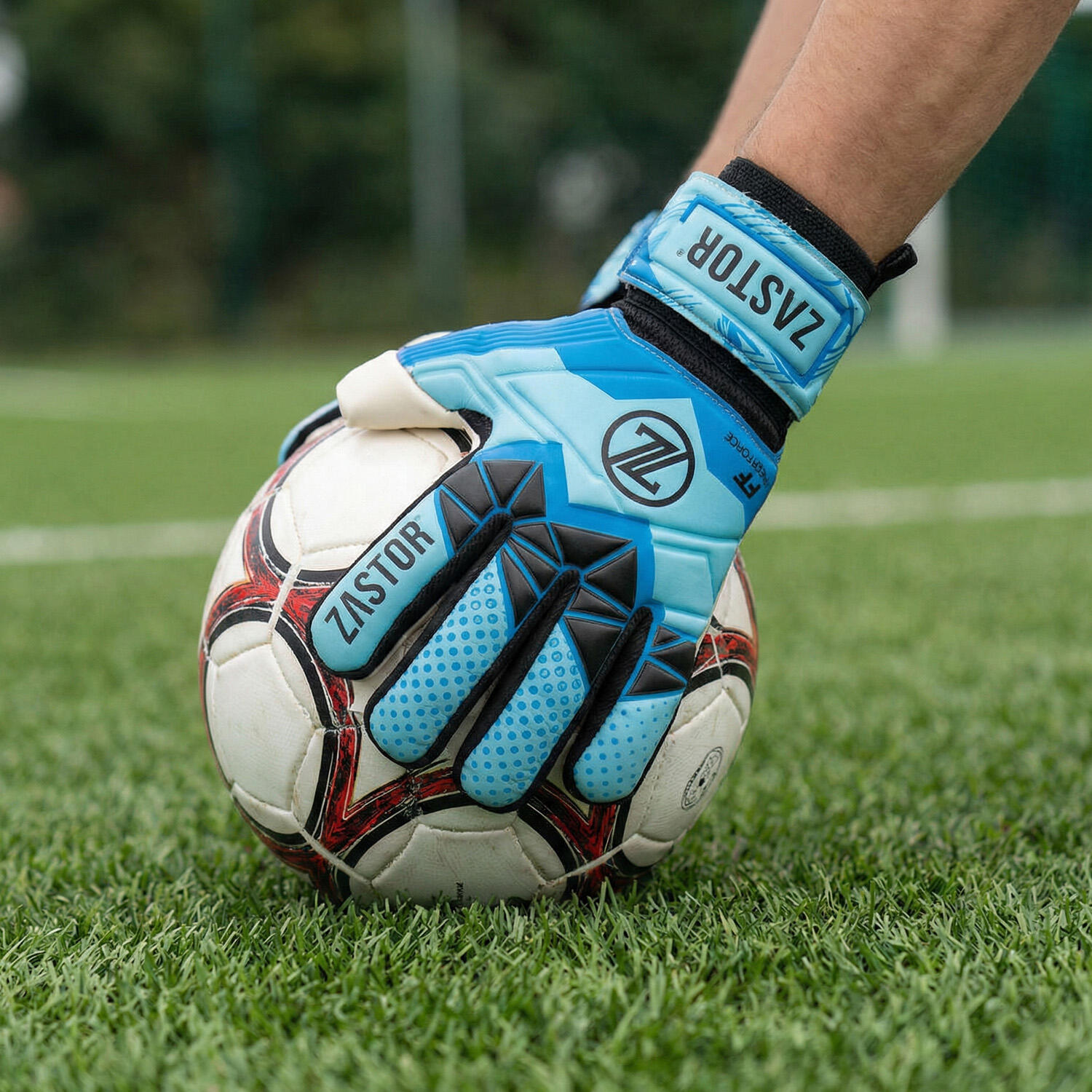 Guantes Portero Zastor Ixion Sky Blue 2/5