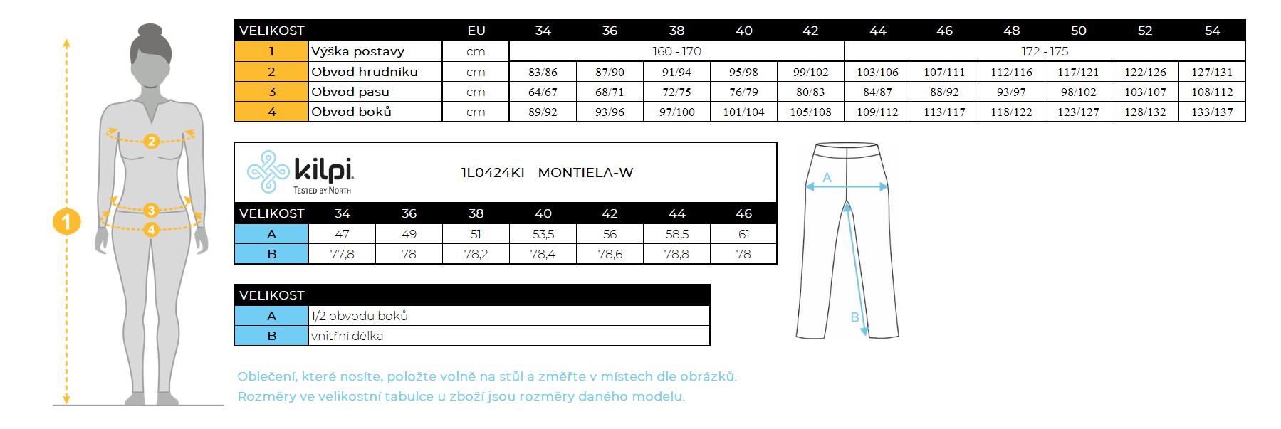 Pantaloni tuta in cotone da donna Kilpi MONTIELA-W 6/6