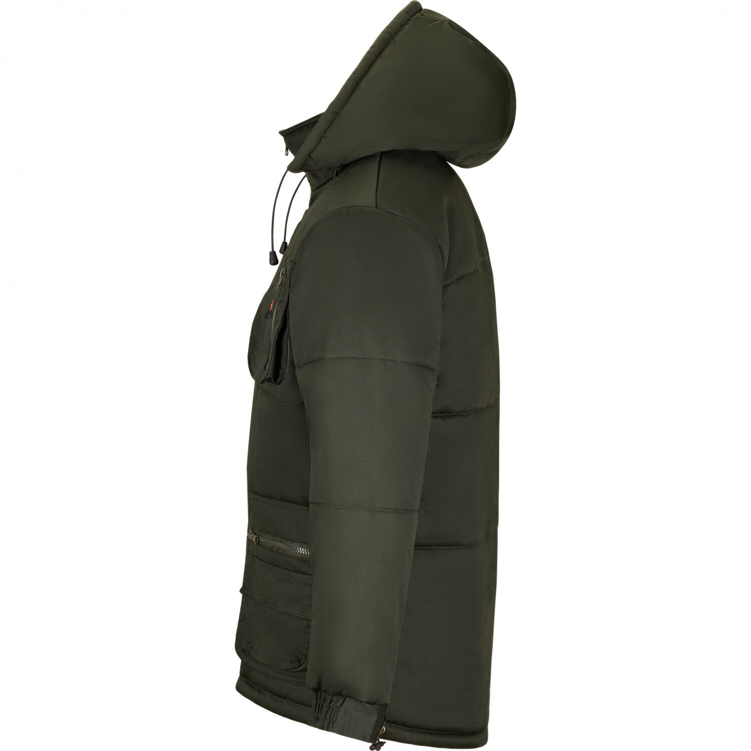 il Lago Basic Winterjacke Ronneby Herren (Oliv) Größe 4XL 3/5