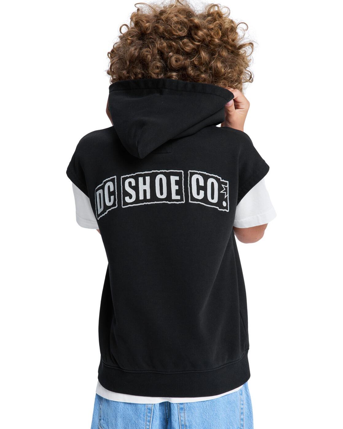 Camiseta sin mangas con capucha GUNNER Negro Niño 2/4
