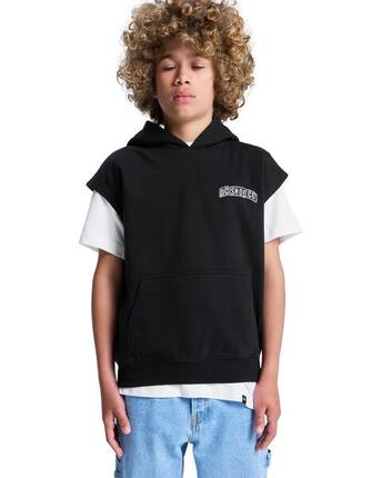 Sweat à capuche sans manches GUNNER Noir Garçon