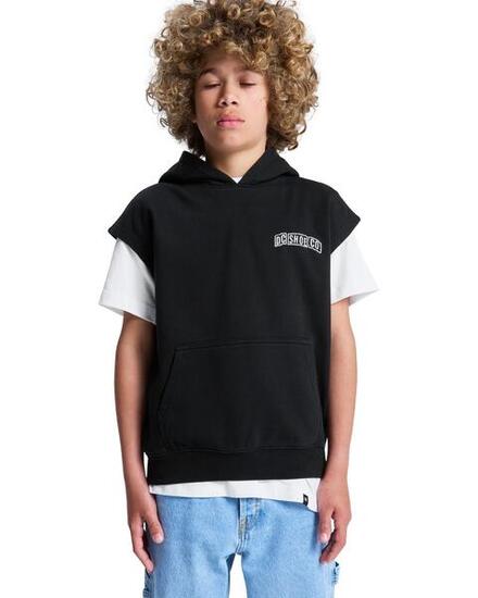 Sweat à capuche sans manches GUNNER Noir Garçon