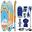 SUP 11' Skiffo Rivage SUNRISE - caiac 2 în 1 - pachet complet și design unic