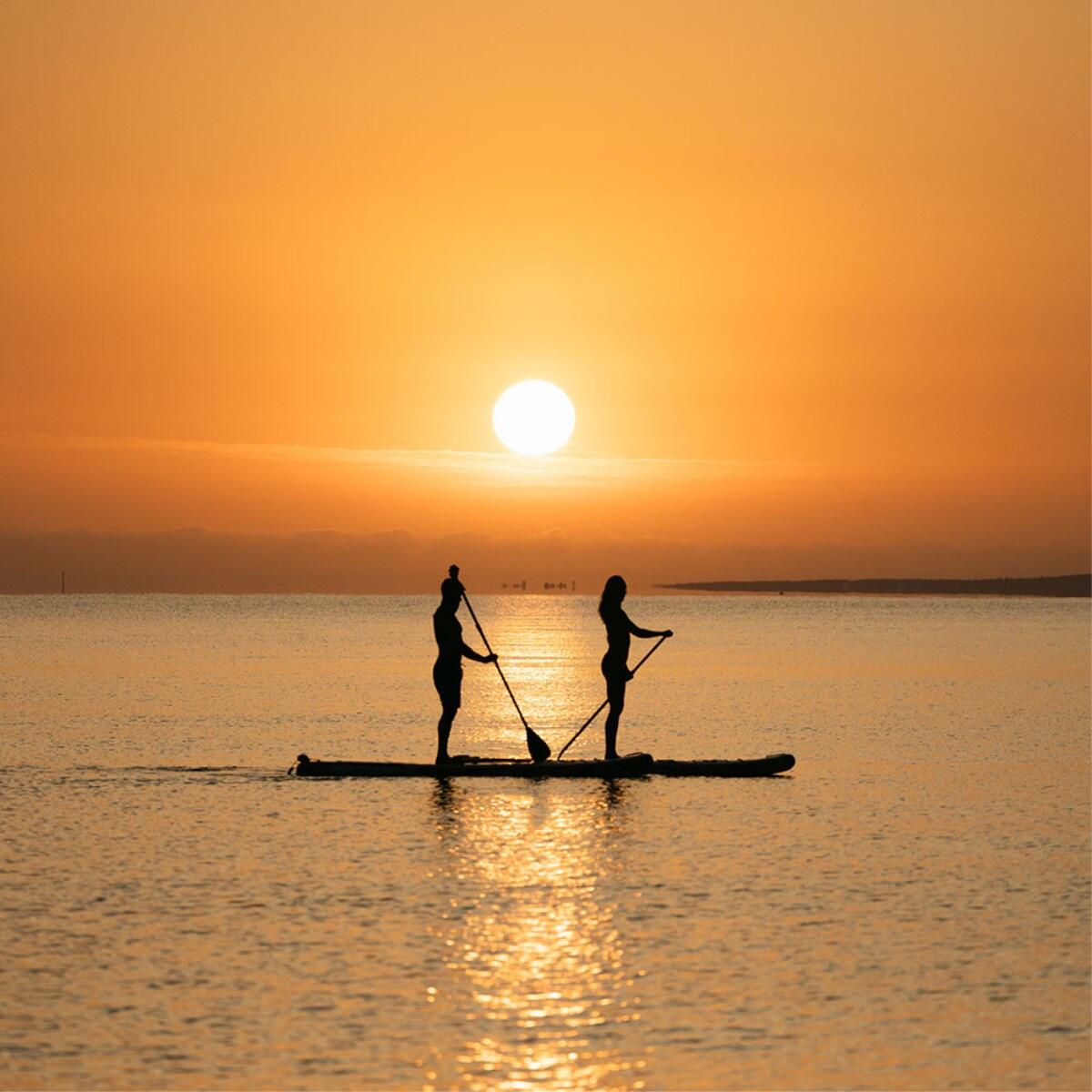 Pompowana deska SUP 11' Skiffo Rivage SUNRISE - kajak 2w1 - Unikalny design 4/8
